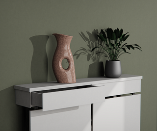 UPGRADE ADD ON Options for Floating Radiator Covers Contrasting top Colours add remove Side Panels-Top Drawer-RadiatorCoversShop.com