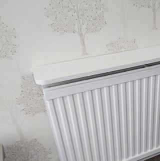 Made to Measure Rounded Radiator Top Shelf Windowsill made with strong 1.8cm thickness material-Radiator Shelf > Shelves above Radiator > Radiator Heater Shelves > Custom Made Radiator Shelves > Made to Measure Windowsills > Bespoke Shelf Window Sills > Matching Shelves above Radiator Covers-RadiatorCoversShop.com