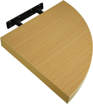 Floating and Elegant Wall Shelf - for Display, Home Study Lounge CORNER WHITE 29cm-White-29cm White-RadiatorCoversShop.com
