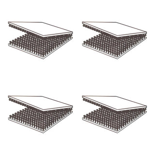 Industrial strength SelfAdhesive Hook & Loop Wall Mount Fixing for Flash hanging Wall Panels 4 pairs-4 Pairs-RadiatorCoversShop.com