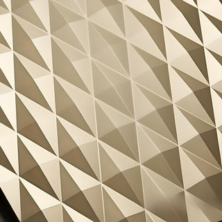 Decorative 3D Textured Feature Wall Panels in Gold Finish with DIMOND Design Continuous Pattern-Gold-4 x 60x60cm / 23x23"-RadiatorCoversShop.com