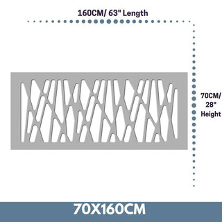 Stylish Radiator Heater Cover with Unusual with GEO Design HIGH GLOSS Finish-Radiator Covers > Panel Radiator Covers > Modern Radiator Covers > Designer Radiator Cover > Custom Made Radiator Covers > Heater Grill Covers > Clip on Panel Covers > Made to Measure Radiator Cover-RadiatorCoversShop.com