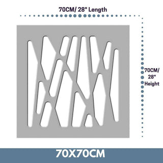 Stylish Radiator Heater Cover with Unusual with GEO Design HIGH GLOSS Finish-Radiator Covers > Panel Radiator Covers > Modern Radiator Covers > Designer Radiator Cover > Custom Made Radiator Covers > Heater Grill Covers > Clip on Panel Covers > Made to Measure Radiator Cover-RadiatorCoversShop.com