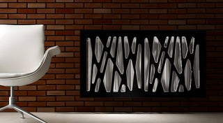 Stylish Radiator Heater Cover with Unusual with GEO Design HIGH GLOSS Finish-Radiator Covers > Panel Radiator Covers > Modern Radiator Covers > Designer Radiator Cover > Custom Made Radiator Covers > Heater Grill Covers > Clip on Panel Covers > Made to Measure Radiator Cover-RadiatorCoversShop.com