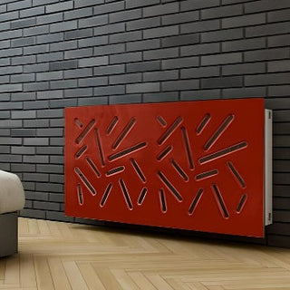Modern Radiator Heater Cover with STICKS Design GLOSS Finish-Radiator Covers > Panel Radiator Covers > Modern Radiator Covers > Designer Radiator Cover > Custom Made Radiator Covers > Heater Grill Covers > Clip on Panel Covers > Made to Measure Radiator Cover-RadiatorCoversShop.com