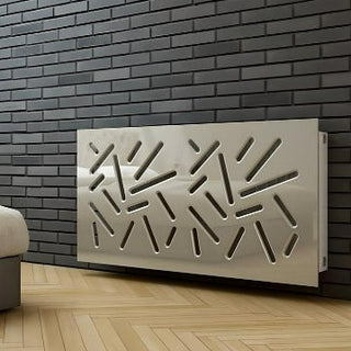 Modern Radiator Heater Cover with STICKS Design GLOSS Finish-Radiator Covers > Panel Radiator Covers > Modern Radiator Covers > Designer Radiator Cover > Custom Made Radiator Covers > Heater Grill Covers > Clip on Panel Covers > Made to Measure Radiator Cover-RadiatorCoversShop.com