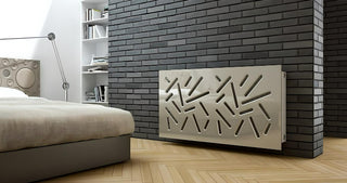 Modern Radiator Heater Cover with STICKS Design GLOSS Finish-Radiator Covers > Panel Radiator Covers > Modern Radiator Covers > Designer Radiator Cover > Custom Made Radiator Covers > Heater Grill Covers > Clip on Panel Covers > Made to Measure Radiator Cover-RadiatorCoversShop.com