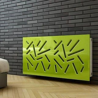 Modern Radiator Heater Cover with STICKS Design GLOSS Finish-Radiator Covers > Panel Radiator Covers > Modern Radiator Covers > Designer Radiator Cover > Custom Made Radiator Covers > Heater Grill Covers > Clip on Panel Covers > Made to Measure Radiator Cover-RadiatorCoversShop.com