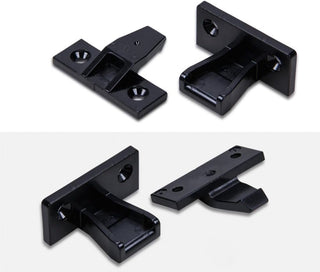 Push in Radiator Cover Wall Fasteners ABS Quick Press Fit Panel Heater Cabinet Clips Fittings Pack of 2 sets-Pk of 2-RadiatorCoversShop.com