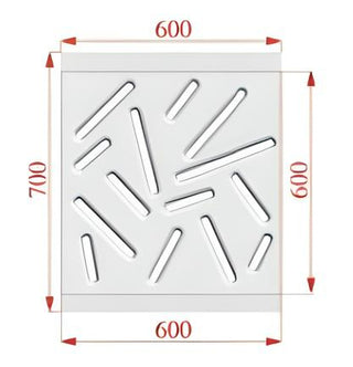 Modern Radiator Heater Cover STICKS Design White in 70 80 90 100 110 120 130 140 150 160 170 180cm-White-70x60cm-RadiatorCoversShop.com
