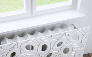 Made to Measure Rounded Radiator Top Shelf Windowsill made with strong 1.8cm thickness material-Radiator Shelf > Shelves above Radiator > Radiator Heater Shelves > Custom Made Radiator Shelves > Made to Measure Windowsills > Bespoke Shelf Window Sills > Matching Shelves above Radiator Covers-RadiatorCoversShop.com