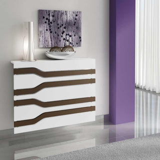 Modern Floating White Radiator Heater Cover MINIMAL STRIPE design with Integrate shelf Ref RCMN252-Radiator Covers > Floting Radiator Cabinets > Shelf Radiator Cover > Modern Radiator Covers > Designer Radiator Covers > Custom Made Heater Cover > Wall Mounted Cover > Made toMeasure Radiator Cover-RadiatorCoversShop.com