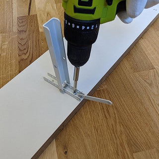 Heavy Duty Radiator Shelf Bracket Drill Free Installation White Metal Height Adjustable Fitting Pk 2-Radiator Covers > Modern Radiator Covers > Designer Radiator Cover > Floating Radiator Covers Fixings > Removable Covers Accessories-RadiatorCoversShop.com