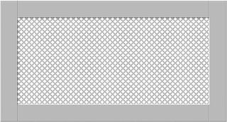 SALE Elegant White Removable Radiator Heater Covers with Classic DIAMOND decorative grille screen panel-Radiator Covers > Classic Radiator Covers > Designer Radiator Cover > Custom Made Radiator Covers > Heater Grill Covers > Removable Covers > Made to Measure Radiator Cover > Floating Radiator Covers-RadiatorCoversShop.com