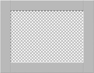 SALE Elegant White Removable Radiator Heater Covers with Classic DIAMOND decorative grille screen panel-Radiator Covers > Classic Radiator Covers > Designer Radiator Cover > Custom Made Radiator Covers > Heater Grill Covers > Removable Covers > Made to Measure Radiator Cover > Floating Radiator Covers-RadiatorCoversShop.com