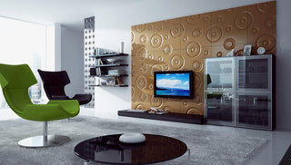 Decorative 3D Textured Feature Wall Panels with Modern Oversized DROP Design-Wall Panelling > Decorative Wall Panels > Textured Wall Panels > 3D Wall Panels > Feature Wall Covering-RadiatorCoversShop.com