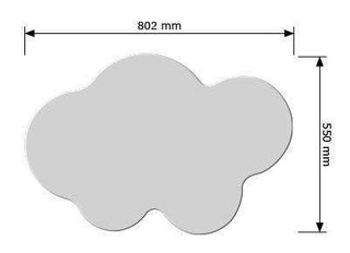 Kids CLOUDS design decorative board wall panel for Children’s Bedroom Nursery Playroom-Headboards > Wall Protection > Kids Headboards > Children Bedroom Headboards-RadiatorCoversShop.com