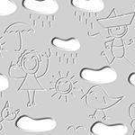 Children Radiator Cabinet Cover with Funky CLOUDS design for Kids Bedroom Nursery Playroom-Radiator Covers > Enclosed Radiator Cabinets > Children Designs Heater Cabinets > Radiator Casing for Kids Safety > Nursery Radiator Casing > Playroom Radiator Boxing > Cool Radiator cover baby room-RadiatorCoversShop.com