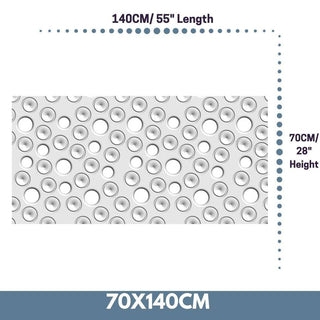 CustomMade Radiator Cover Decorative MOON Design WHITE 70 80 90 100 110 120 130 140 150 160 170 180-Radiator Covers > Panel Radiator Covers > Modern Radiator Covers > Designer Radiator Cover > Custom Made Radiator Covers > Heater Grill Covers > Clip on Panel Covers > Made to Measure Radiator Cover-RadiatorCoversShop.com