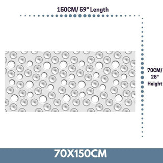 CustomMade Radiator Cover Decorative MOON Design WHITE 70 80 90 100 110 120 130 140 150 160 170 180-Radiator Covers > Panel Radiator Covers > Modern Radiator Covers > Designer Radiator Cover > Custom Made Radiator Covers > Heater Grill Covers > Clip on Panel Covers > Made to Measure Radiator Cover-RadiatorCoversShop.com