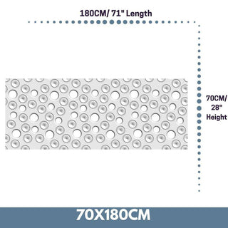 CustomMade Radiator Cover Decorative MOON Design WHITE 70 80 90 100 110 120 130 140 150 160 170 180-Radiator Covers > Panel Radiator Covers > Modern Radiator Covers > Designer Radiator Cover > Custom Made Radiator Covers > Heater Grill Covers > Clip on Panel Covers > Made to Measure Radiator Cover-RadiatorCoversShop.com