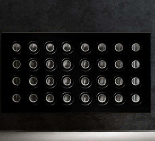 Made to Measure Radiator Heater Cover with Contemporary RINGS Design HIGH GLOSS Finish-Radiator Covers > Panel Radiator Covers > Modern Radiator Covers > Designer Radiator Cover > Custom Made Radiator Covers > Heater Grill Covers > Clip on Panel Covers > Made to Measure Radiator Cover-RadiatorCoversShop.com