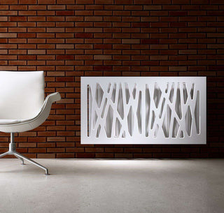 Stylish Radiator Heater Cover with Unusual with GEO Design HIGH GLOSS Finish-Radiator Covers > Panel Radiator Covers > Modern Radiator Covers > Designer Radiator Cover > Custom Made Radiator Covers > Heater Grill Covers > Clip on Panel Covers > Made to Measure Radiator Cover-RadiatorCoversShop.com