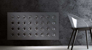Made to Measure Radiator Heater Cover with Contemporary RINGS Design SATIN MATT Finish-Radiator Covers > Panel Radiator Covers > Modern Radiator Covers > Designer Radiator Cover > Custom Made Radiator Covers > Heater Grill Covers > Clip on Panel Covers > Made to Measure Radiator Cover-RadiatorCoversShop.com