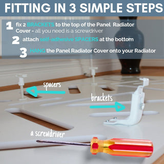 Towel Rail Radiator Cover Safety Panel protecting from burns in En-suit Cloaks Bathroom Heaters-Towel Rail Covers > En-suite Radiator Covers > Clip-on Radiator Covers > Heated Ladder Radiator Cover > Bathroom Radiator Covers > Heater Grill Covers > Heated Rail Covers > Cloaks Radiator Protectors-RadiatorCoversShop.com