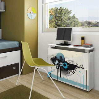 Custom Made Folding TABLE Radiator Cover Multi-functional Cabinet Space Saving Design in Oak Wood-Radiator Covers > Floting Radiator Cabinets > Table Radiator Covers > Modern Radiator Covers > Designer Radiator Covers > Custom Made Heater Cover > Wall Mounted Covers > Made toMeasure Radiator Cover-RadiatorCoversShop.com