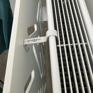 Alternative Radiator Cover Fittings Column RollRound Top Radiator Bathroom Towel Rail & others-Radiator Covers > Modern Radiator Covers > Designer Radiator Cover > Floating Radiator Covers Fixings > Removable Covers Accessories-RadiatorCoversShop.com