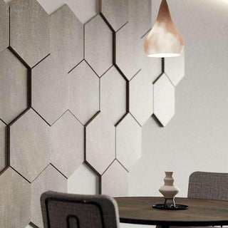 Decorative Wall Panles - various thickens of Hexagonal Panels for added texture