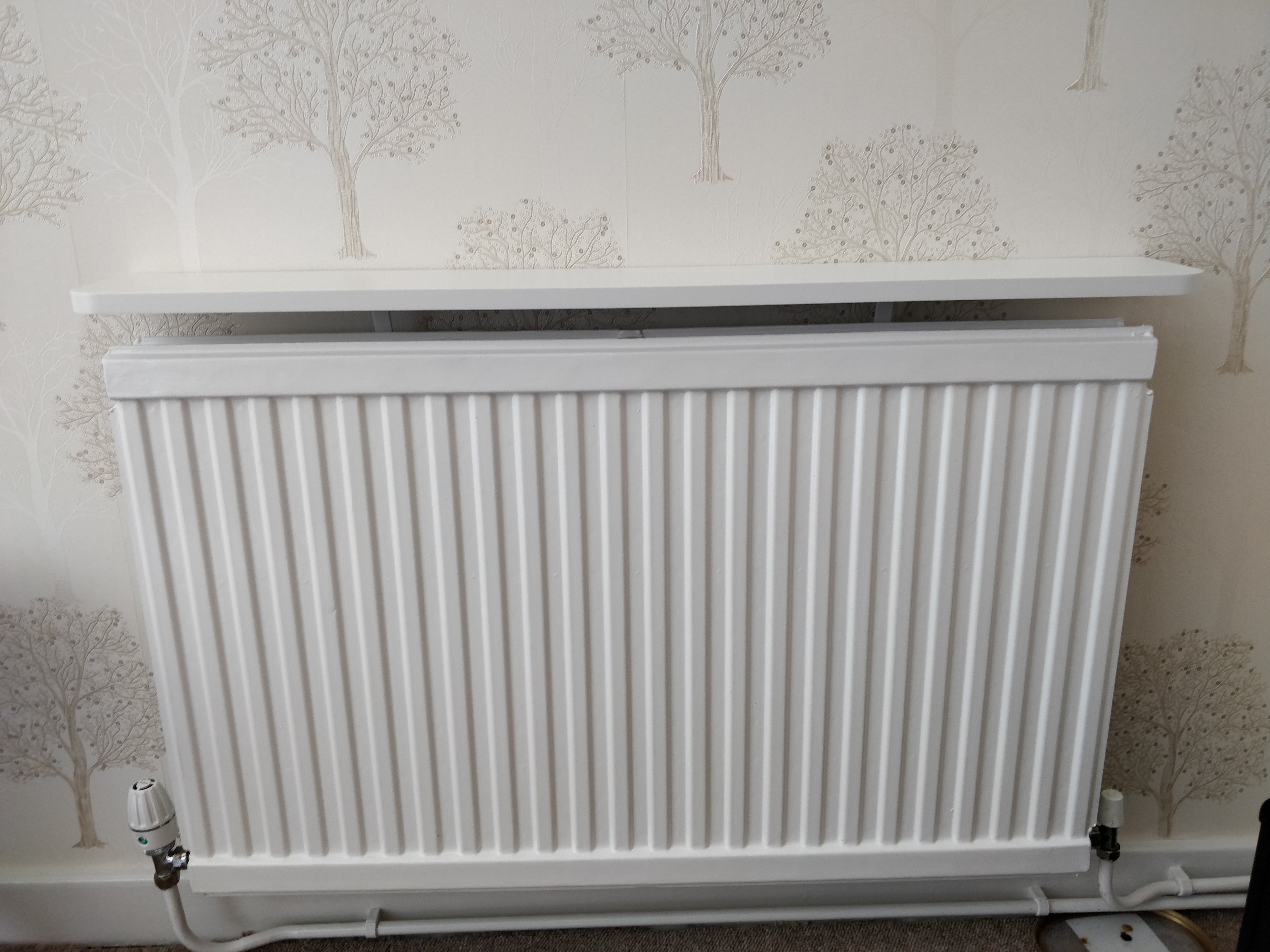 D End Radiator Table Radiator Shelves – RadiatorCoversShop.com