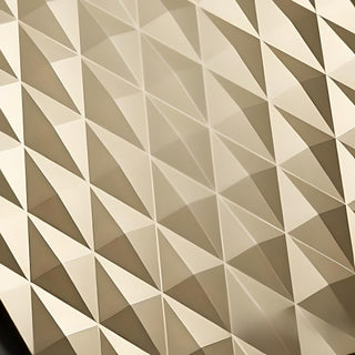 Decorative Wall Panels HEXAGONAL shape 6, 12 ,18 mm thickness for textured 3D design Luxury Gold Pk3-Gold-One Pack of 3-RadiatorCoversShop.com