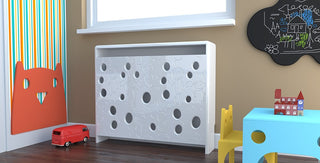 Kid Room Radiator Bespoke Radiator Cabinet Cover BALLOONS Children design Bedroom nursery ...