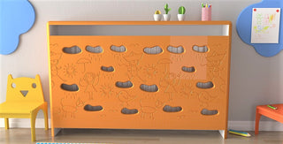 Children Design Radiator Cabinet Heater Cover with Trendy BALLOONS for Kids Bedroom Playroom Nursery-Radiator Covers > Enclosed Radiator Cabinets > Children Designs Heater Cabinets > Radiator Casing for Kids Safety > Nursery Radiator Casing > Playroom Radiator Boxing > Cool Radiator cover baby room-RadiatorCoversShop.com