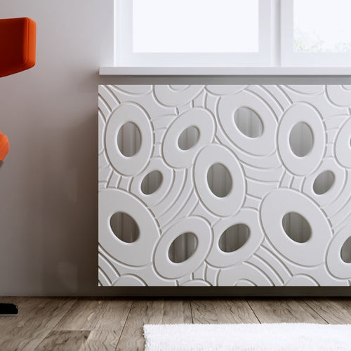 Bold Radiator Heater Cover sophisticated GALAXY Design Satin Matt ...