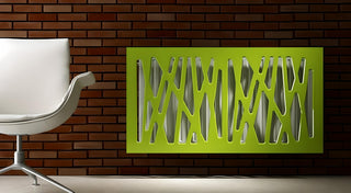 Stylish Removable Radiator Radiator Cover in Futuristic GEO Design ...