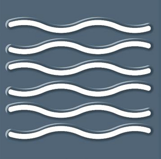 Towel Rail Radiator Heater Cover Wave Safety Panel burns protection in En-suit Cloaks Bathroom