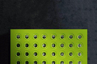 Panel Radiator Heater Cover Rings Desing in Lime Green Colour