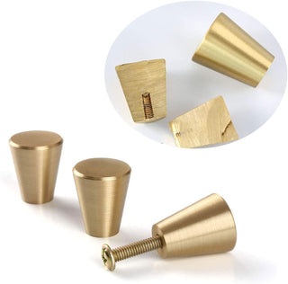 Copper Cone Radiator Cabinet Drawer Replacement Knob Handles 17x20mm-Radiator Covers > Floting Radiator Cabinets > Drawer Radiator Cover > Modern Radiator Covers > Designer Radiator Covers > Custom Made Heater Cover > Wall Mounted Covers > Made toMeasure Radiator Cover-RadiatorCoversShop.com