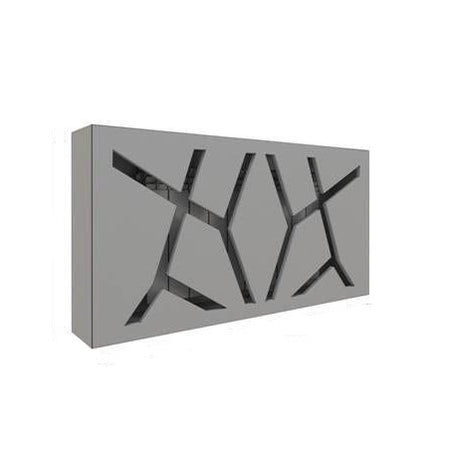 Luxury Floating Radiator Heater Cover Abstract White Cabinet Box Design ...