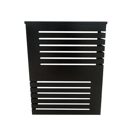 Modern Floating White Radiator Heater Cover Geometric Line design Shelf –  Distinct Designs (London) Ltd