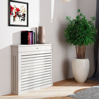 Modern Floating Radiator Heater Cover GEOMETRIC LINE Cabinet Design with wooden drawers Ref RCGE242D-Radiator Cabinets > Heater Boxes > Radiator Enclosure > Radiator Casing > Radiator Enclosure > Custom Made Radiator Cabinets > Radiator Screens > Radiator Topper > Radiator Cabinet with drawer-RadiatorCoversShop.com