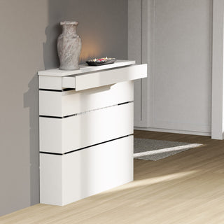 Modern Floating Radiator Heater Cover MINIMAL LINES Cabinet with wooden drawers Ref RCMN251DW-Radiator Cabinets > Heater Boxes > Radiator Enclosure > Radiator Casing > Radiator Enclosure > Custom Made Radiator Cabinets > Radiator Screens > Radiator Topper > Radiator Cabinet with drawer-RadiatorCoversShop.com