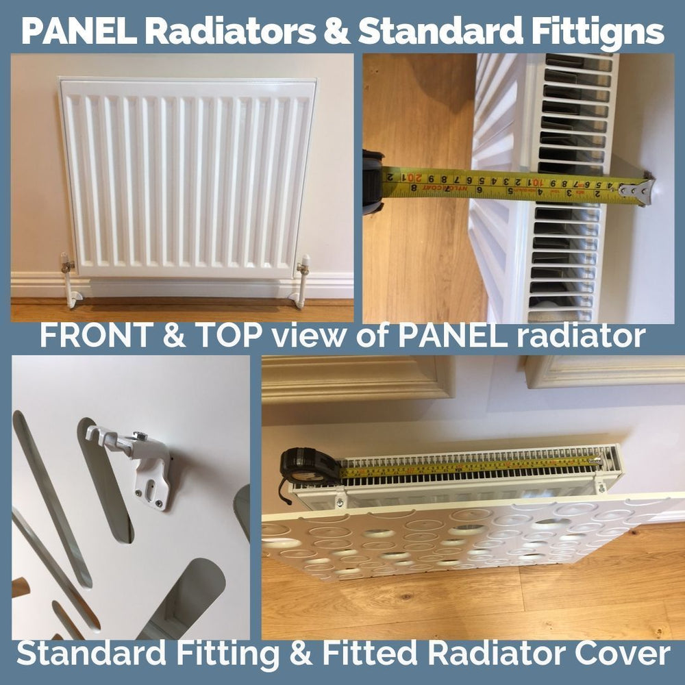 Bespoke Radiator Heater Covers geometric SATURN design Satin Matt ...